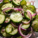 Cucumber Onion Salad