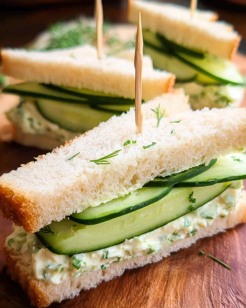 Cucumber Sandwiches Recipe