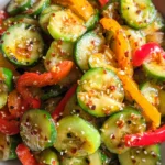 Cucumber & Pepper Salad