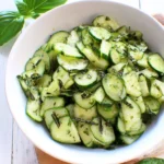Cucumber and Basil Salad