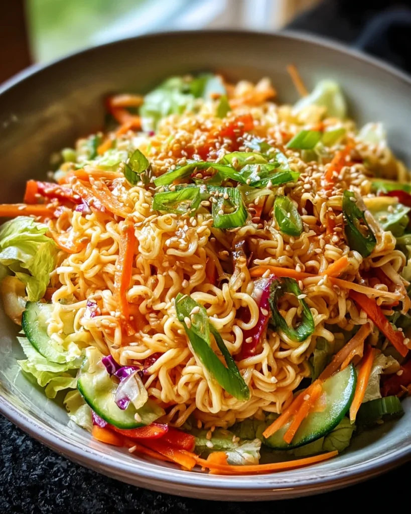 Delicious Ramen Noodle Salad