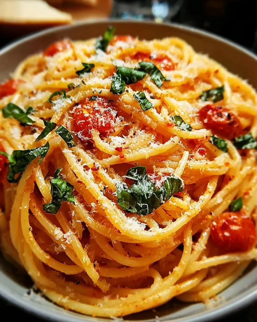 Delicious Tomato Butter Pasta : A Quick Recipe