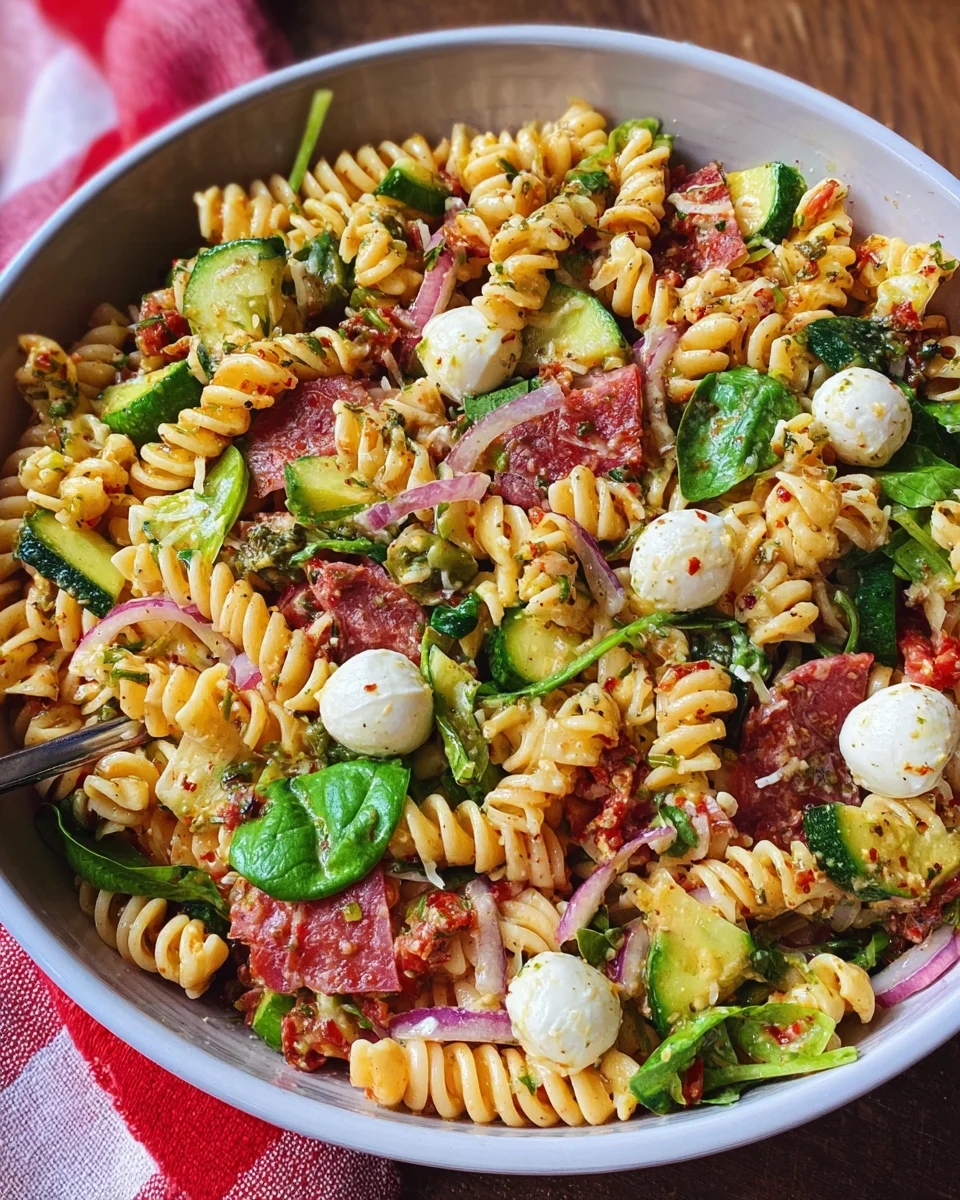 Easy Italian Pasta Salad