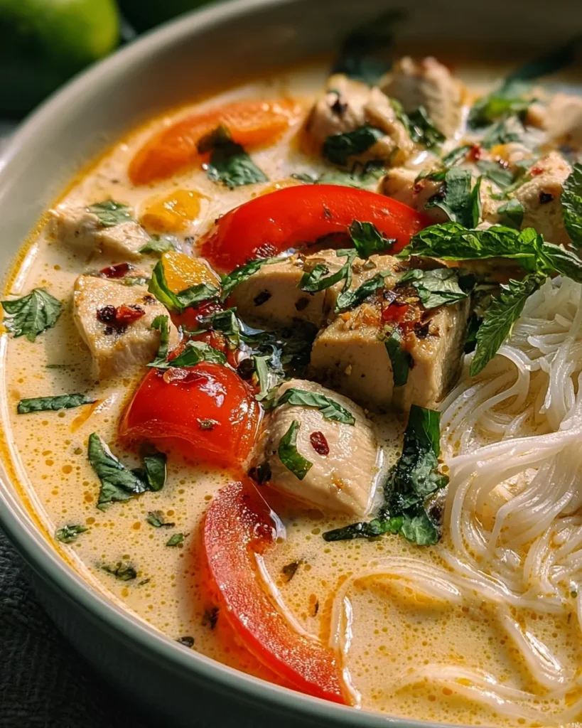 Easy Thai Chicken Soup