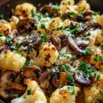 Garlic Cauliflower Mushroom Skillet: Quick & Delicious Dish