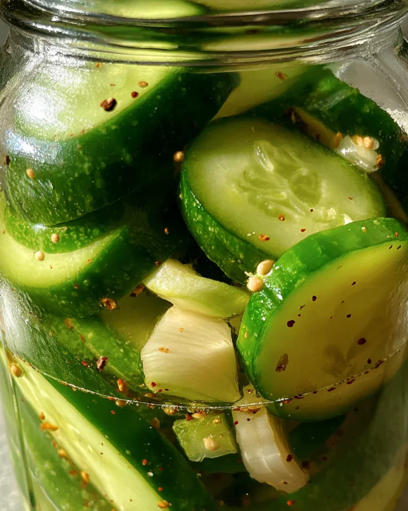 Homemade Easy Refrigerator Pickles