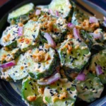 Jalapeno Popper Cucumber Salad