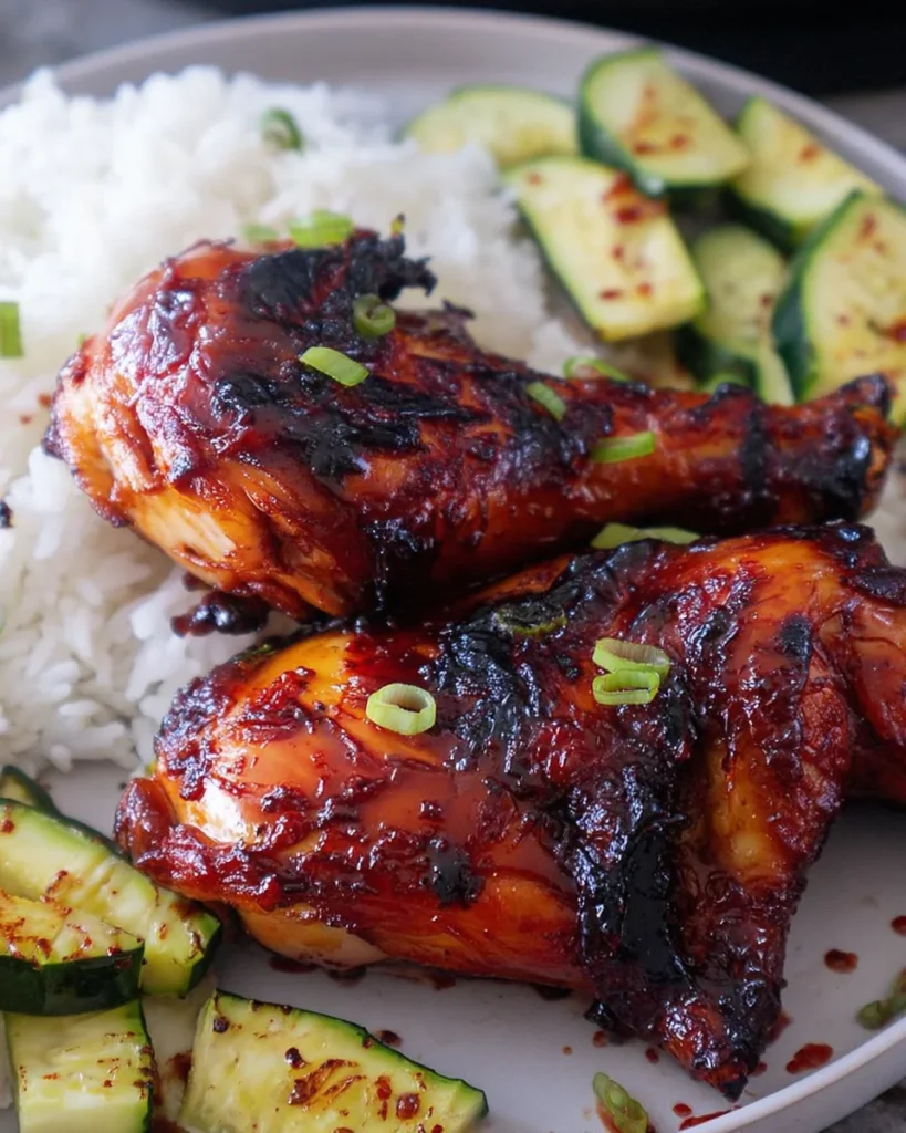 Kalbi Chicken Legs in Air Fryer