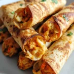 Kid-Friendly Homemade Air Fryer Chicken Taquitos