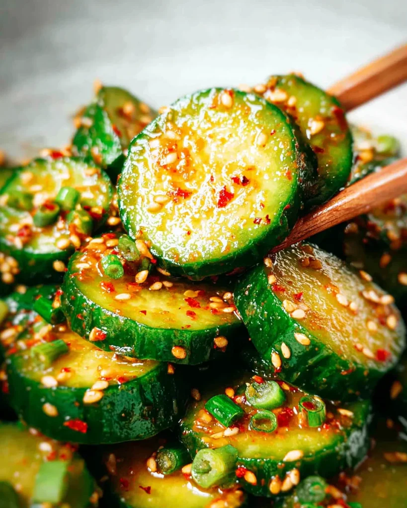 Korean Cucumber Salad Recipe - Oi Muchim