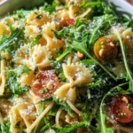 Lemon Arugula Pasta Salad