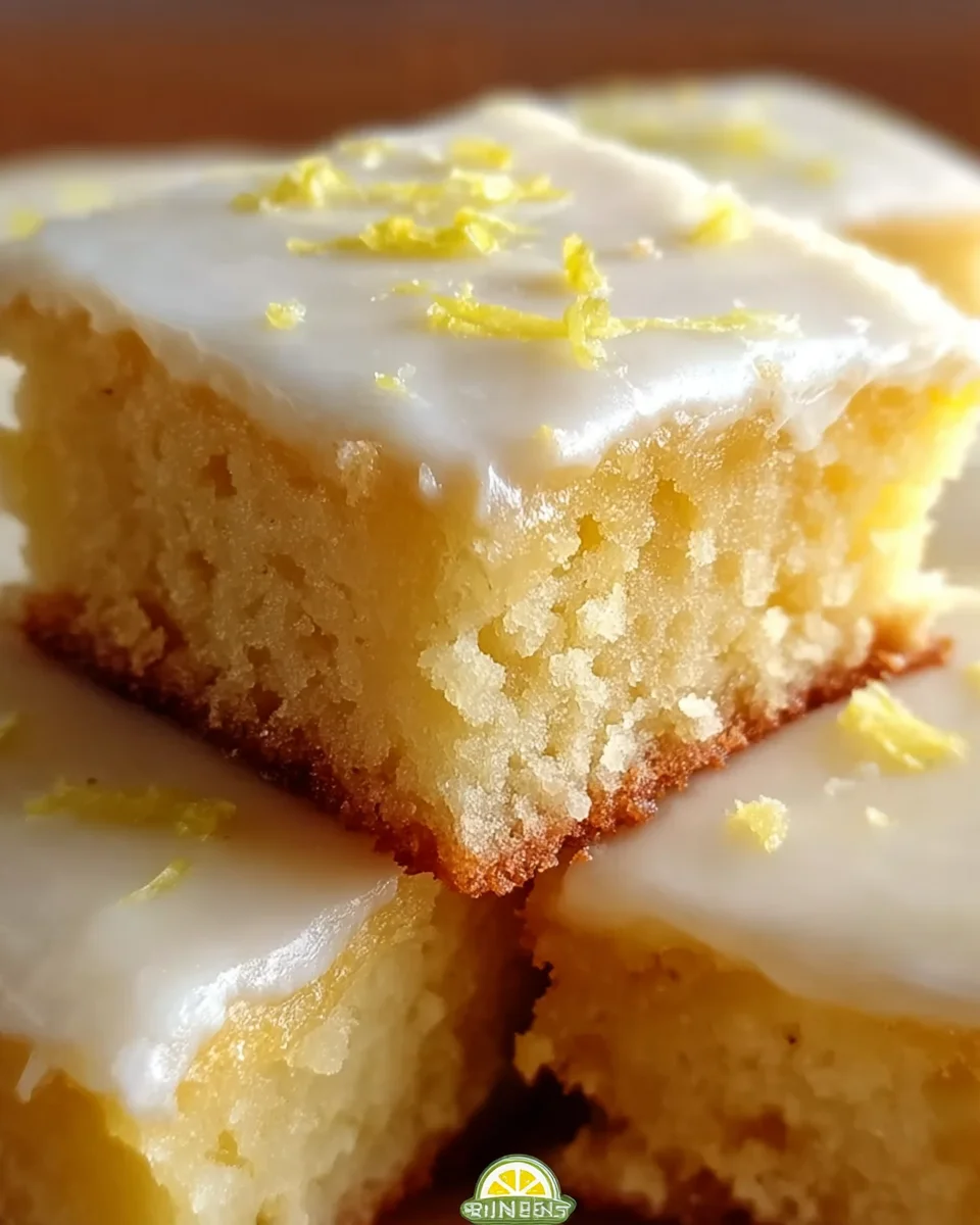 Lemon Brownies