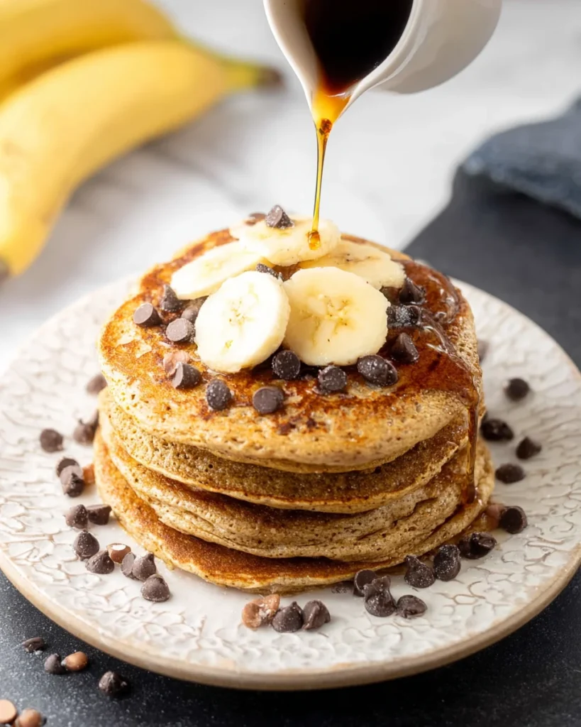 Oatmeal Cottage Cheese Pancakes
