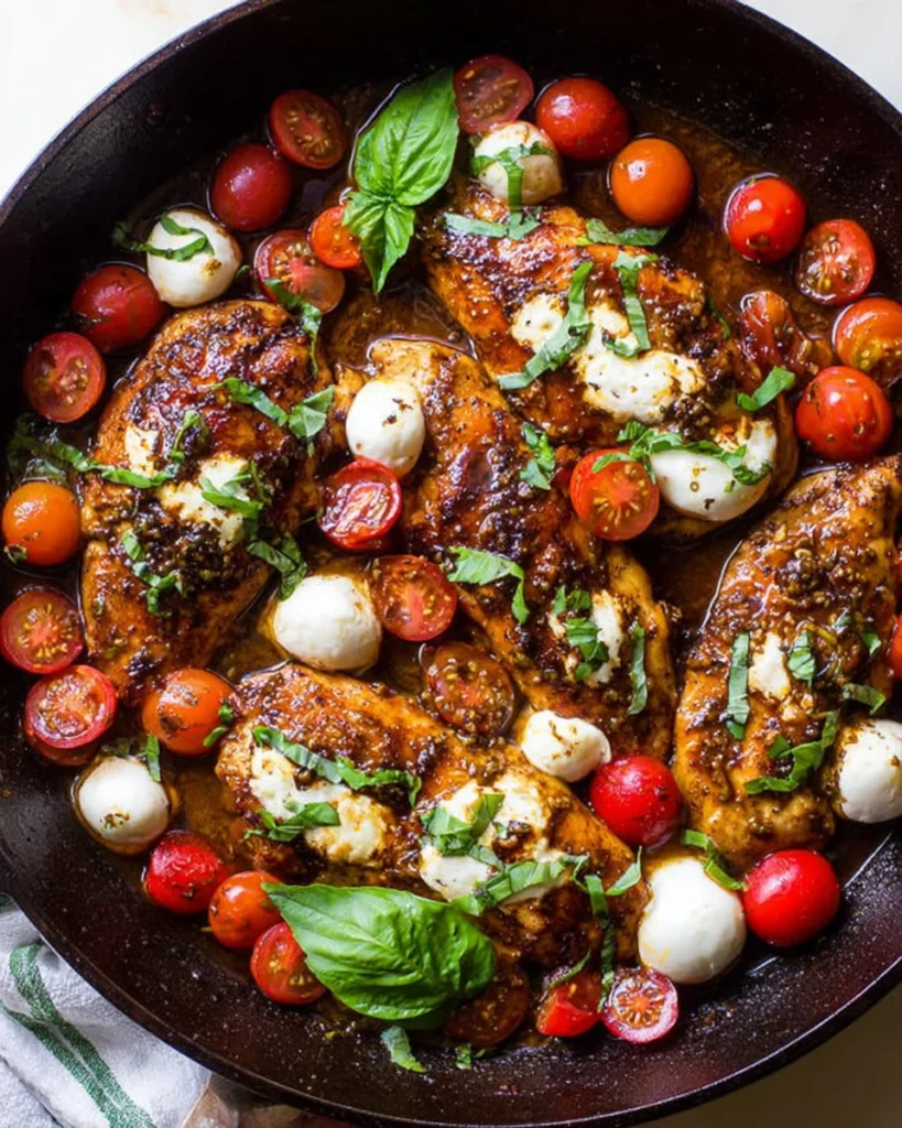 One Pan Balsamic Chicken