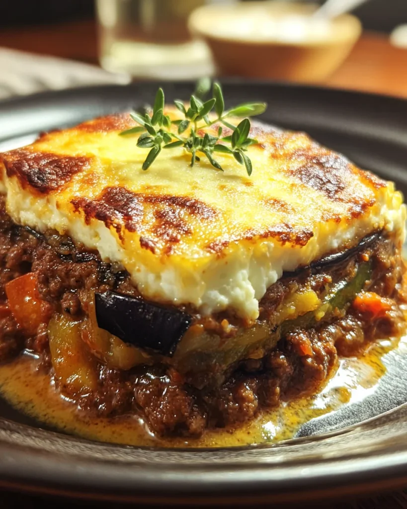 Outrageously Delicious Greek Moussaka