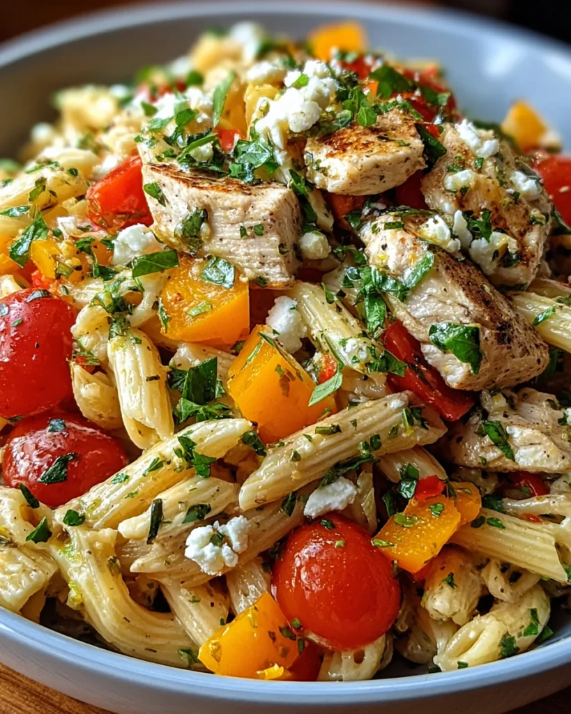 Protein-Packed Chicken Pasta Salad