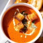 Roasted Tomato Basil Soup