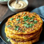 Savory Red Lentil Pancakes
