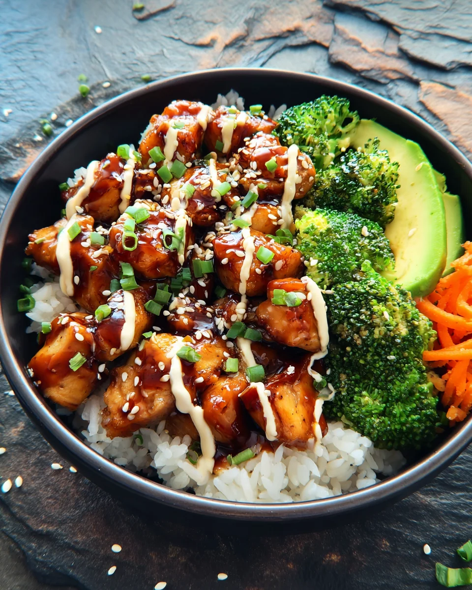 Sticky Chicken Rice Sticky Chicken Rice Bowls Recipe: The Ultimate Comfort Meal