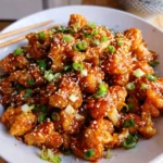 Sticky Sesame Cauliflower