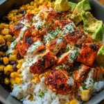Street Corn Chicken Bowl: A Flavorful & Easy Recipe