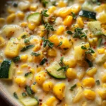 Summer Fresh Corn and Zucchini Chowder