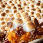 Sweet Potato Casserole with Marshmallows