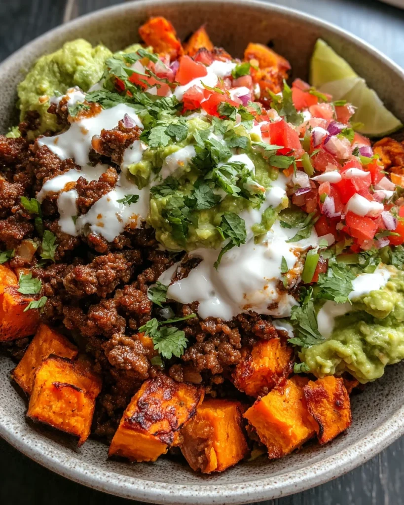 Sweet Potato Taco Bowl