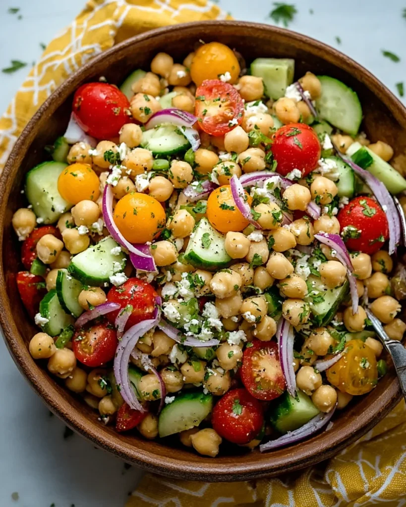 The Best Chickpea Salad Recipe