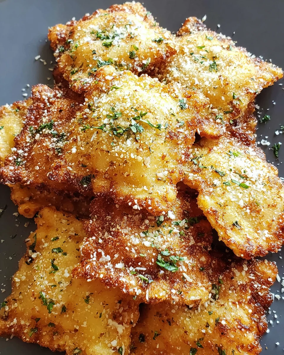 Toasted Ravioli in Air Fryer or Oven