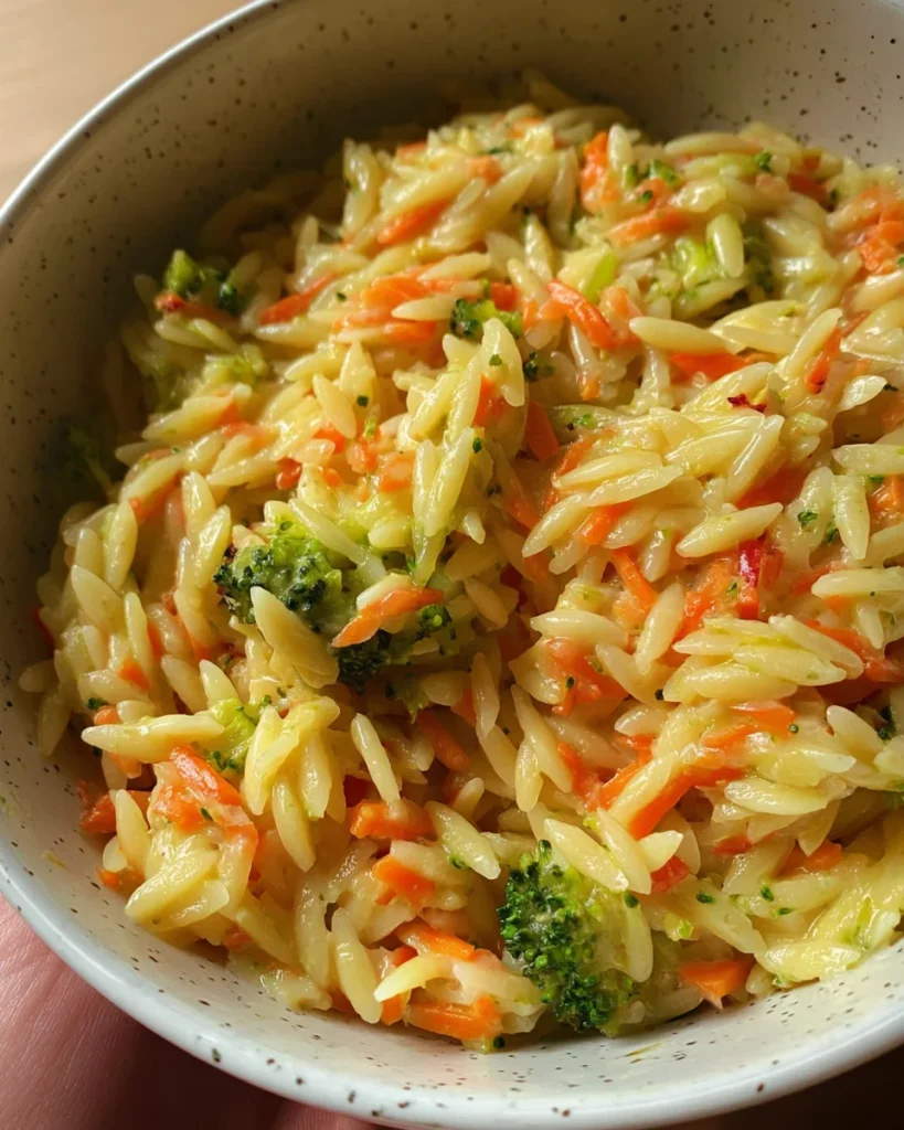 Veggie Orzo