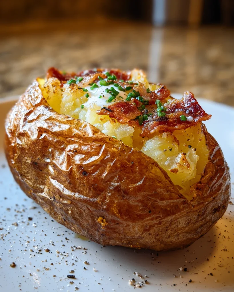 air fryer baked potato