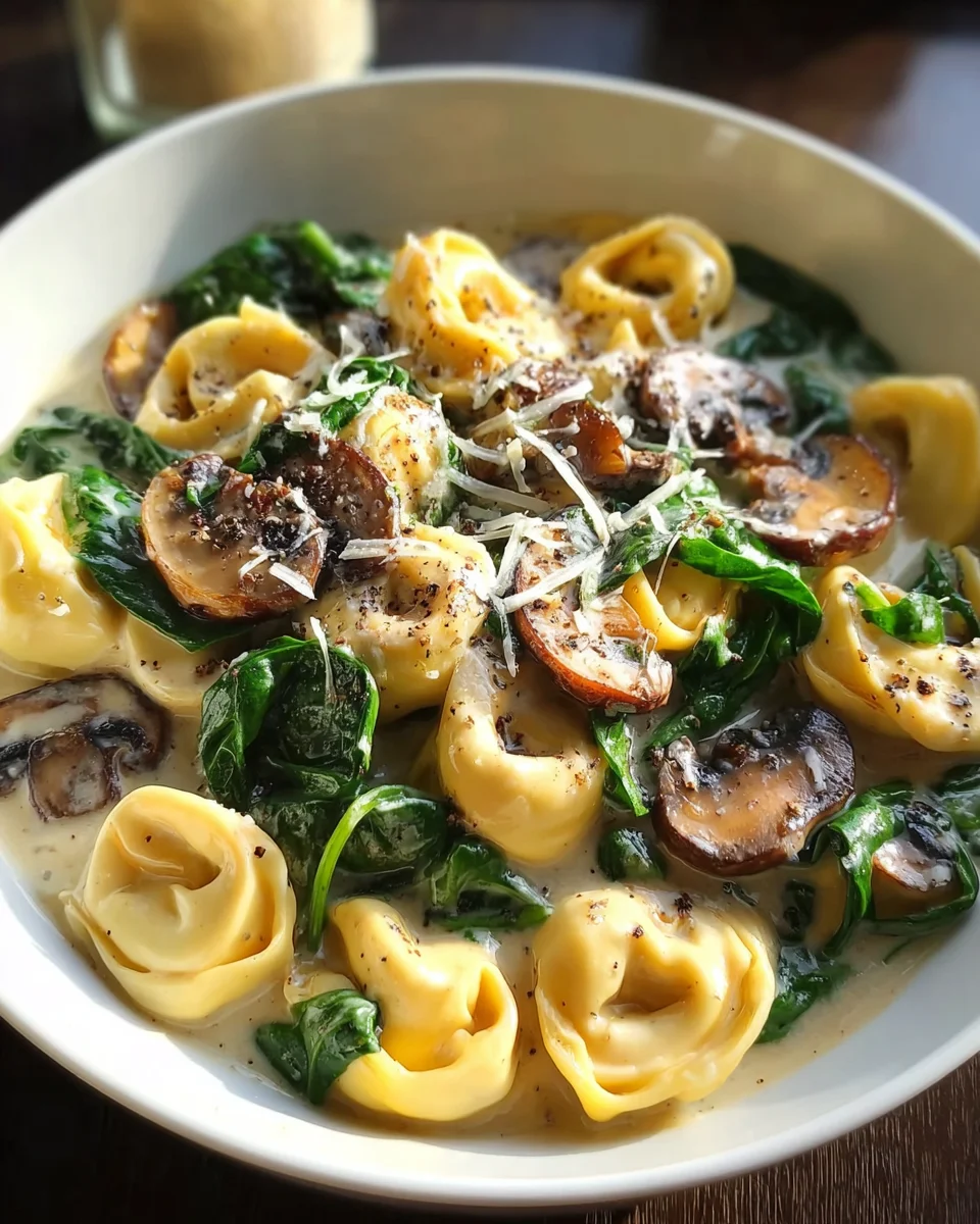 creamy tortellini