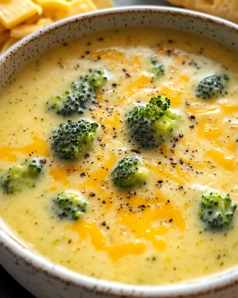 Broccoli Cheese Soup Recipe