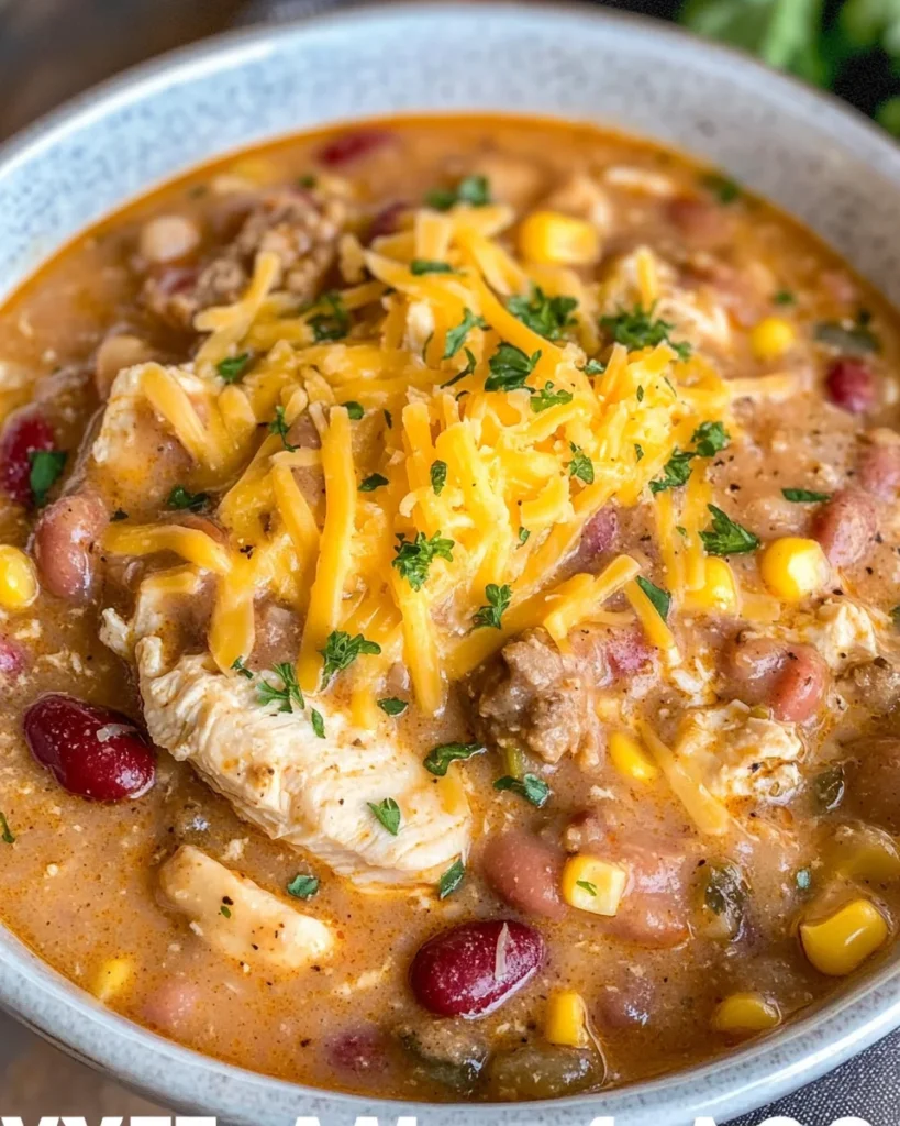 Cajun White Chicken Chili