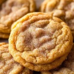 Chewy Pumpkin Snickerdoodle Cookies