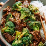 Chinese Beef and Broccoli (牛肉炒西兰花)