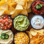 Chips and dip platter