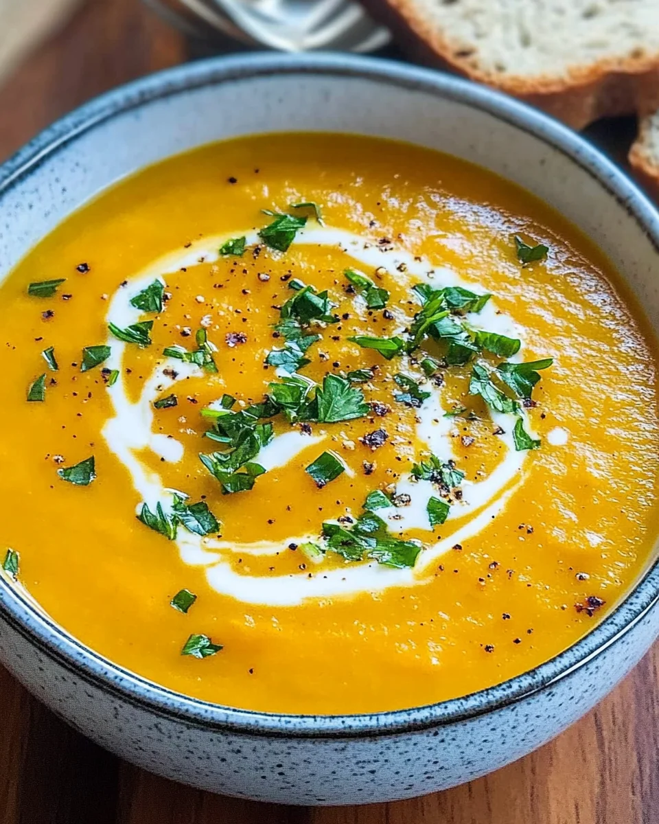 Creamy Carrot Soup
