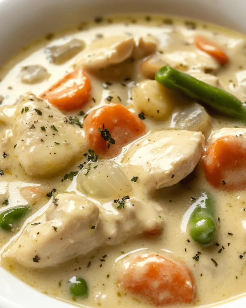 Creamy Chicken Stew