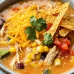 Creamy Chicken Tortilla Soup