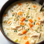 Creamy Chicken and Rice Soup