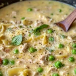 Creamy Italian Ground Chicken Soup