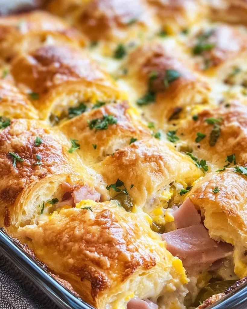 Crescent Roll Breakfast Casserole