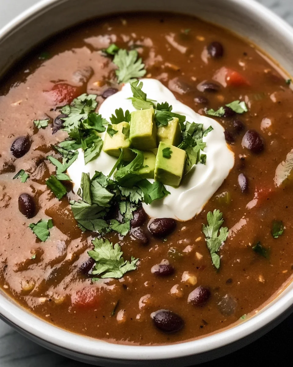 Easy Black Bean Soup