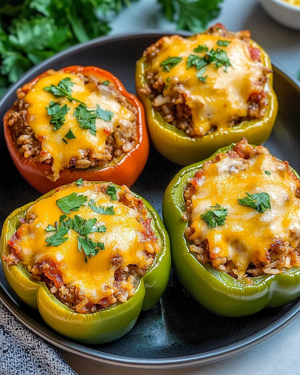 Easy Stuffed Bell Peppers Recipe