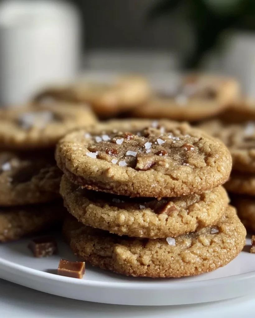 Espresso Brown Butter Toffee Cookies