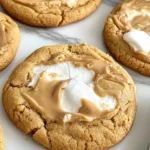 Fluffernutter Cookies (Peanut Butter and Marshmallow Cream)