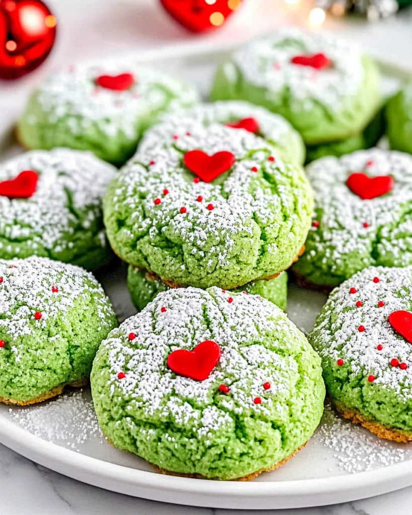 Grinch Cookies