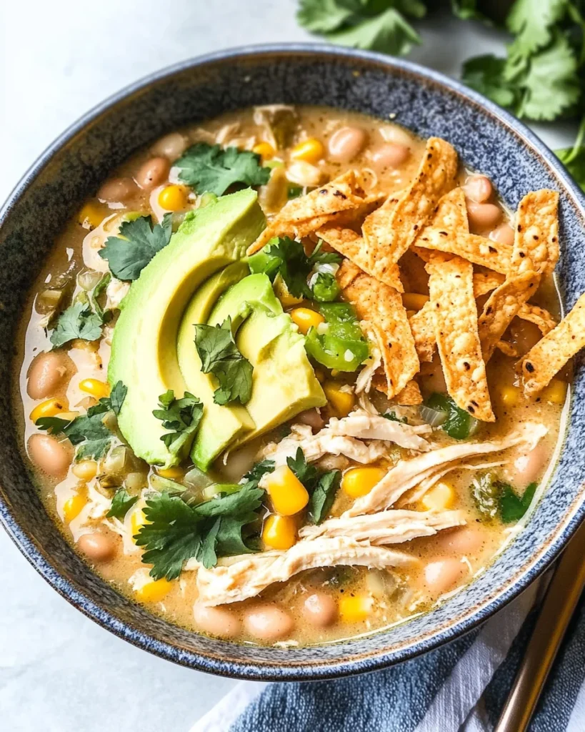 Instant Pot White Chicken Chili